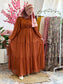 Robe LILYA Marron