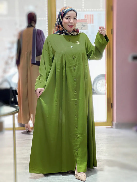 ABAYA MARAM Vert