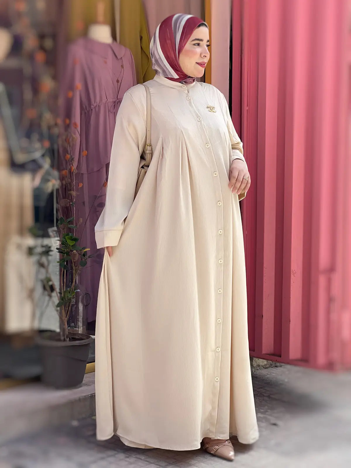 ABAYA MARAM Beige