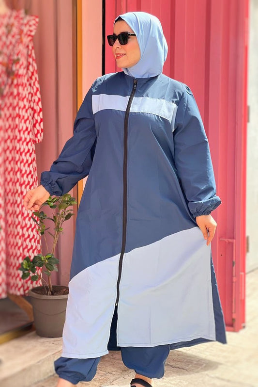 Burkini MIRAJ Bleu