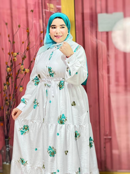 Robe TILILA Vert