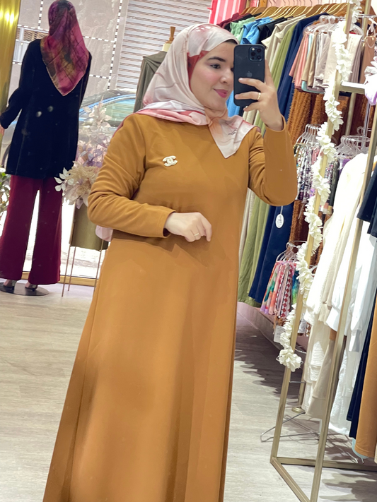 Robe Basic Camel