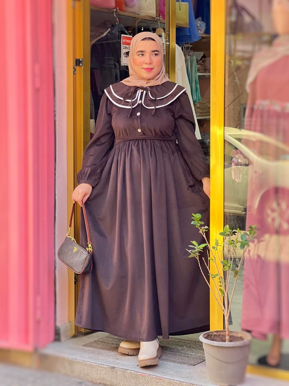 Robe RADWA Marron